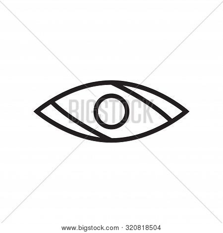 Abstract Eye Graphic Design Template Vector Isolated