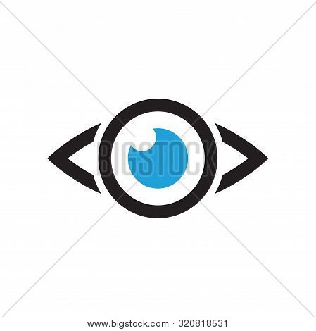 Abstract Eye Graphic Design Template Vector Isolated