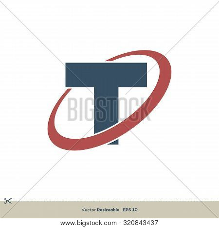 T Letter Logo Template Illustration Design. Vector Eps 10.