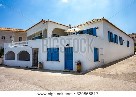 The Small Authentic Streets Of Spetses Island