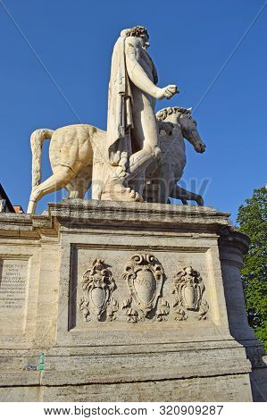 New Palace In Capitol Square, Rome Italy