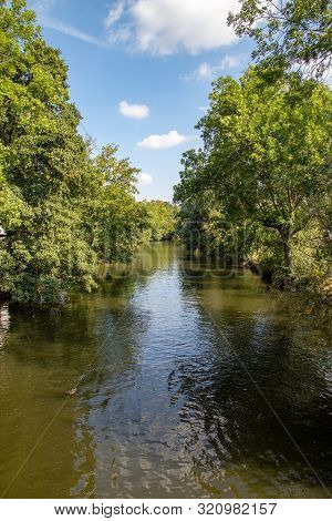 Picture From The River Elster In The Near From Karl Heine Canal.this Is A Beautiful Way Watersports 
