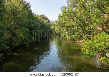 Picture From The River Elster In The Near From Karl Heine Canal.this Is A Beautiful Way Watersports 