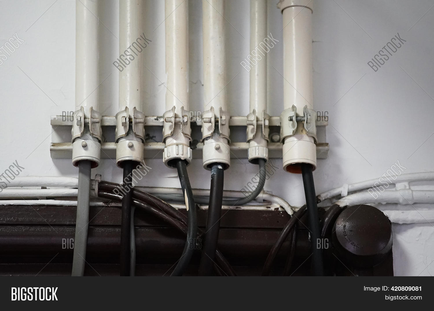 Wiring Piping Indoor Image & Photo (Free Trial) Bigstock