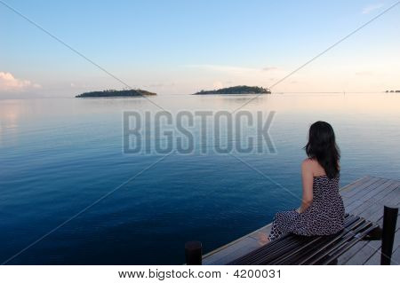 Guardare il tramonto