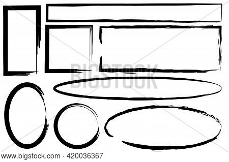 Spray Paint. Watercolor Brush Grunge Design Elements. Old Paper Texture. Texture. Stock Image. Vecto