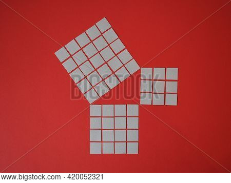 Geometric Demonstration Of Pythagoras Theorem