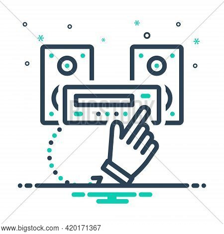 Mix Icon For Undertake Accept Concede Recognize