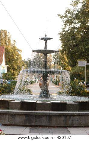 Brunnen gut Allee Deutschland