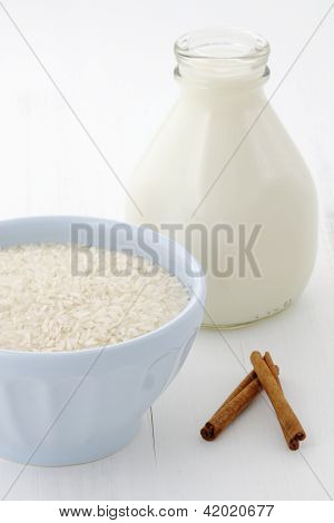 Rice Pudding Ingredients