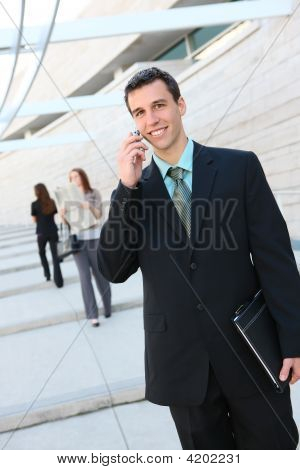 Homem de negócios no escritório