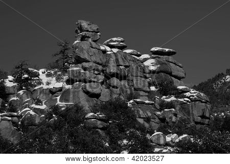 Formations rocheuses Mont Lemmon
