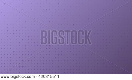 Abstract Geometric Background Of Sircles. Purple Pixel Background With Empty Space. Vector Illustrat