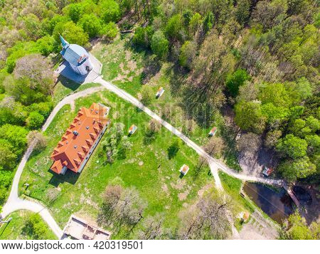 Skalka Baroque Complex With Church Of St Mary Magdalene And Stations Of The Cross. Mnisek Pod Brdy, 