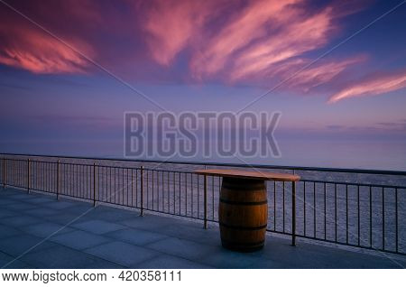 Sunrise Over The Sea - Morning On The Seashore