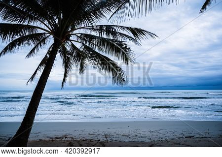 Beautiful Idyllic Seascape View On Kohkood Island In Low Season Travel.koh Kood, Also Known As Ko Ku