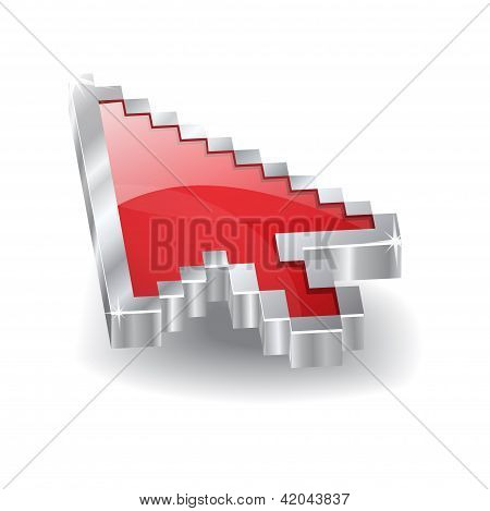 3D blank vektor ikon