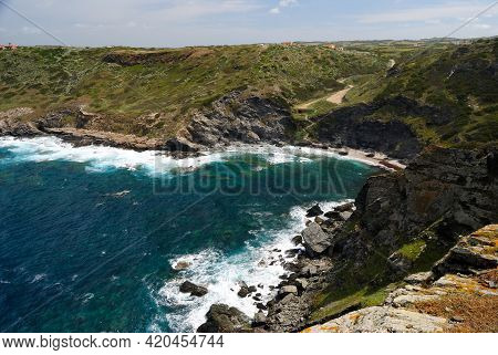 View Of The Lampianu Beach, Sassari, Sardinia