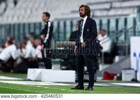 Torino, Italy. 09 May 2021. Andrea Pirlo Of Juventus Fc  During The Serie A Match Between Juventus F