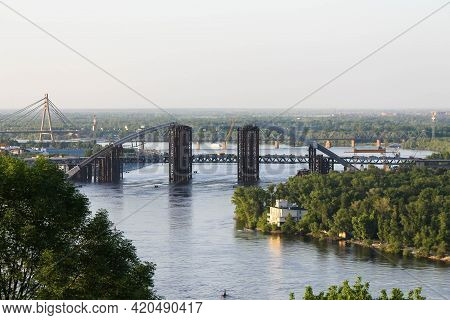 View Of The Dnieper From The Hills Of The Kiev-pechersk Lavra