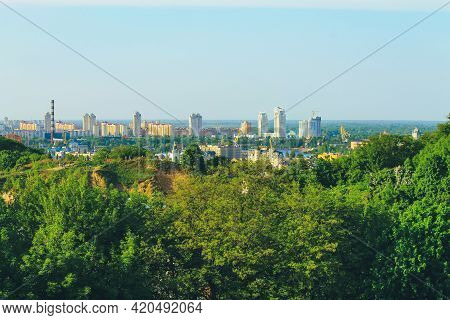 View Of The Dnieper From The Hills Of The Kiev-pechersk Lavra