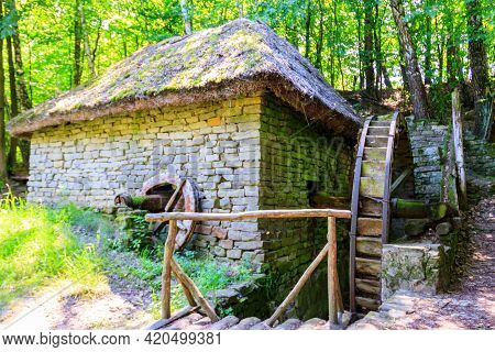 Old Watermill In Pyrohiv (pirogovo) Village Near Kiev, Ukraine