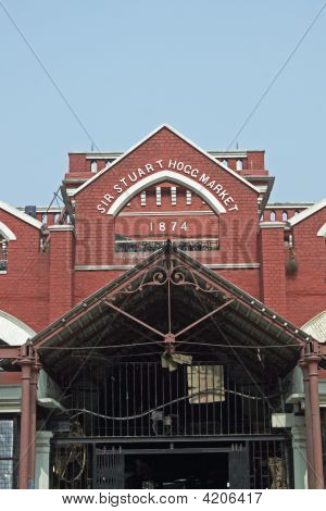 Vieux marché à Kolkata, Inde