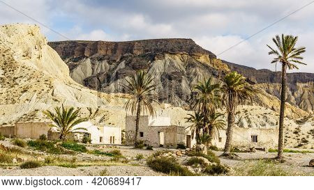 Movie Location El Chorrillo In Sierra Alhamilla, Andalusia Spain. Tourist Attraction. Place To Visit