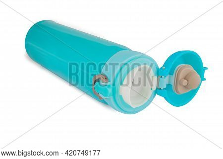 Steel Thermos Flask,modern Drinkware Double-wall Vacuum Travel Mug.