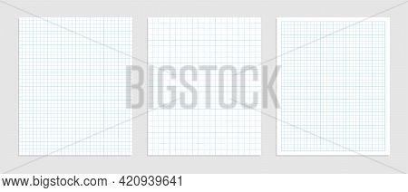 Mathematical Graph Paper Set For Data Representation
