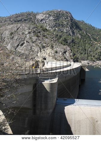 Hetch Hetchy Dam In Yosemite National Park (serving San Francisco drinking water)
