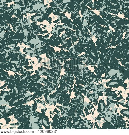 Seamless Pattern With Spots, Stripes, Strokes Painted With Ink And Mascara. Background For Scrapbook