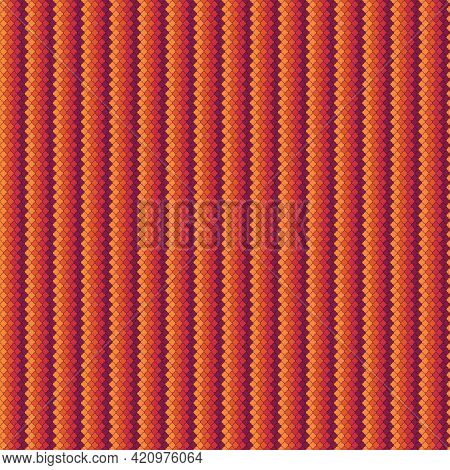 Seamless Pattern. Ogee Tiles Ornament. Oriental Traditional Ornamentation. Repeated Lantern Shapes. 