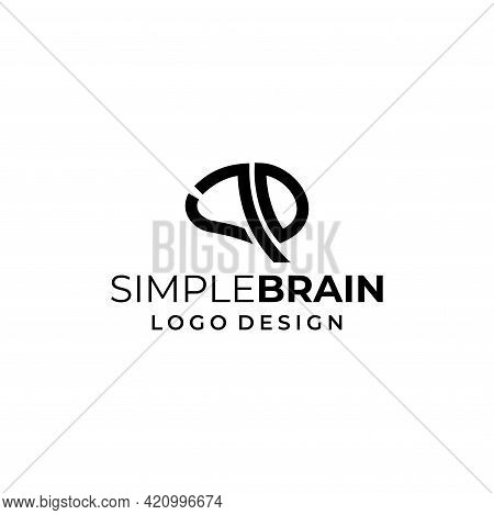 Modern And Clean Logo About The Brain And The Number 17.
Eps 10, Vector.