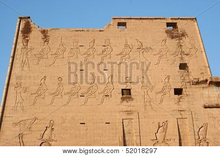 Temple of Edfu in Egypt