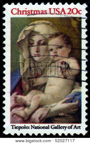 Madonna And Child By Tiepolo