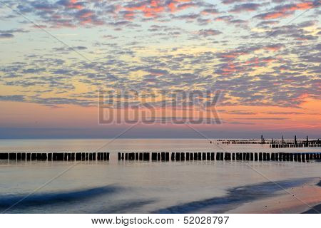 Early morning on the Baltic coast