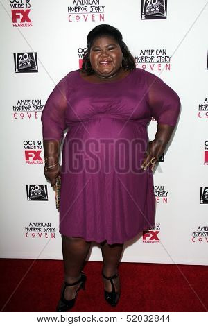 LOS ANGELES - OCT 7:  Gabourey Sidibe at the 