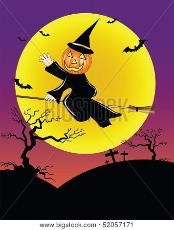 Pumpkin in halloween