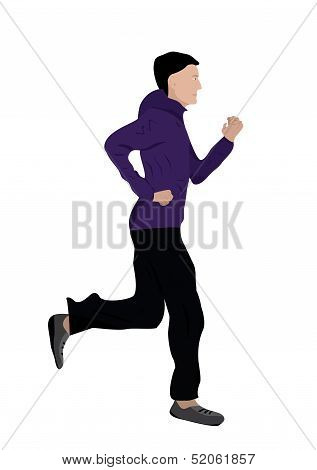 Man Jogging