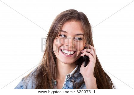 Girl Talking With Friend