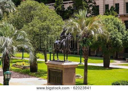 Boer War Memorial, Anzac Square, Brisbane.