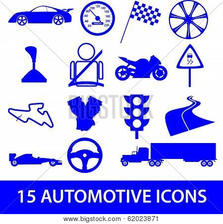 automotive icon collection eps10