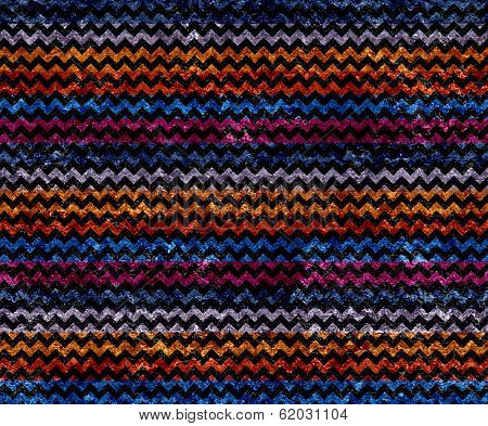 Seamless chevron pattern grunge texture backround