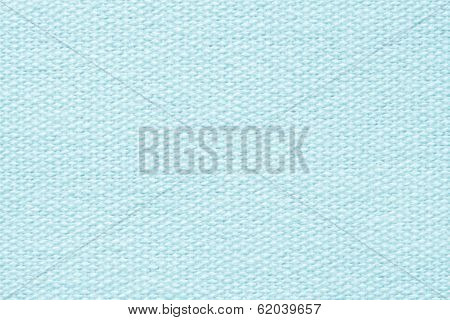 Pale Blue Coarse-grained Texture Of Rough Fabric