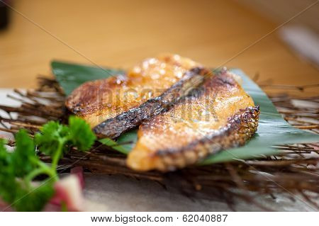 Japanese Style Teppanyaki Roasted Cod Fish