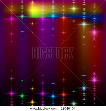 abstract lights, blurred pattern.