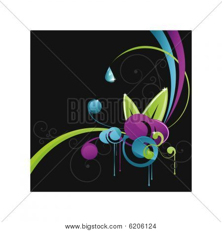 Floral abstractie