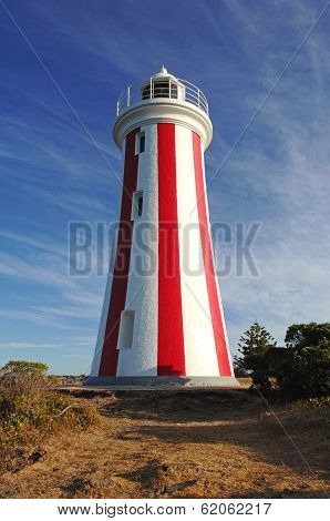 Mersey Bluff Lighthouse in Tasmania, Australia