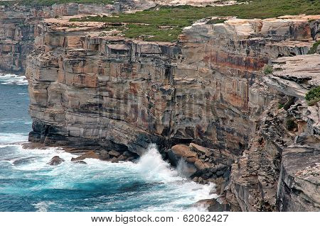 Cliffs on South Coast of Australia